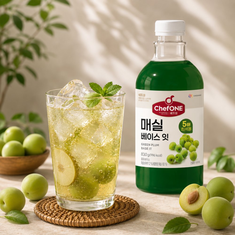 쉐프원 대용량 매실 베이스잇 830g 대표이미지 섬네일