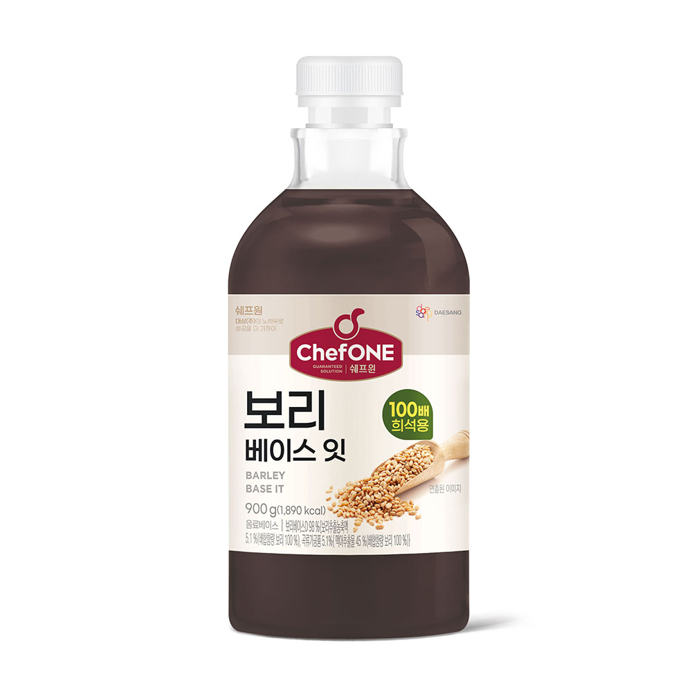 쉐프원 대용량 보리 베이스잇 900g