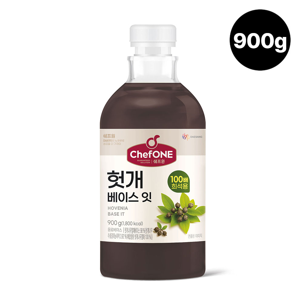 쉐프원 대용량 헛개 베이스잇 900g