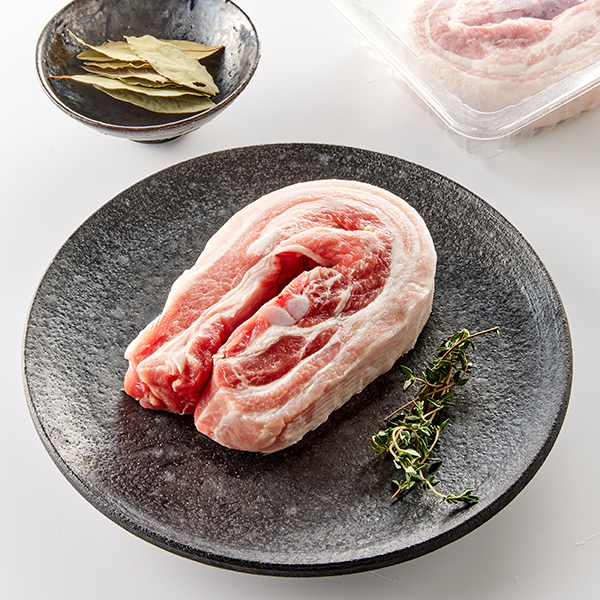 [농할20%쿠폰] 무항생제 한돈 삼겹살(수육용/500g) 대표이미지 섬네일