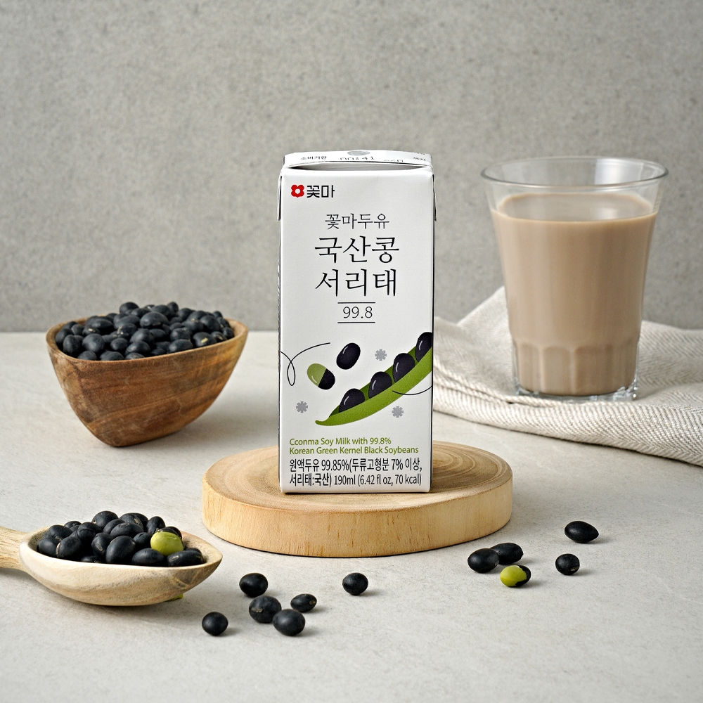 꽃마두유 국산콩 서리태 99.8(24입/1박스)