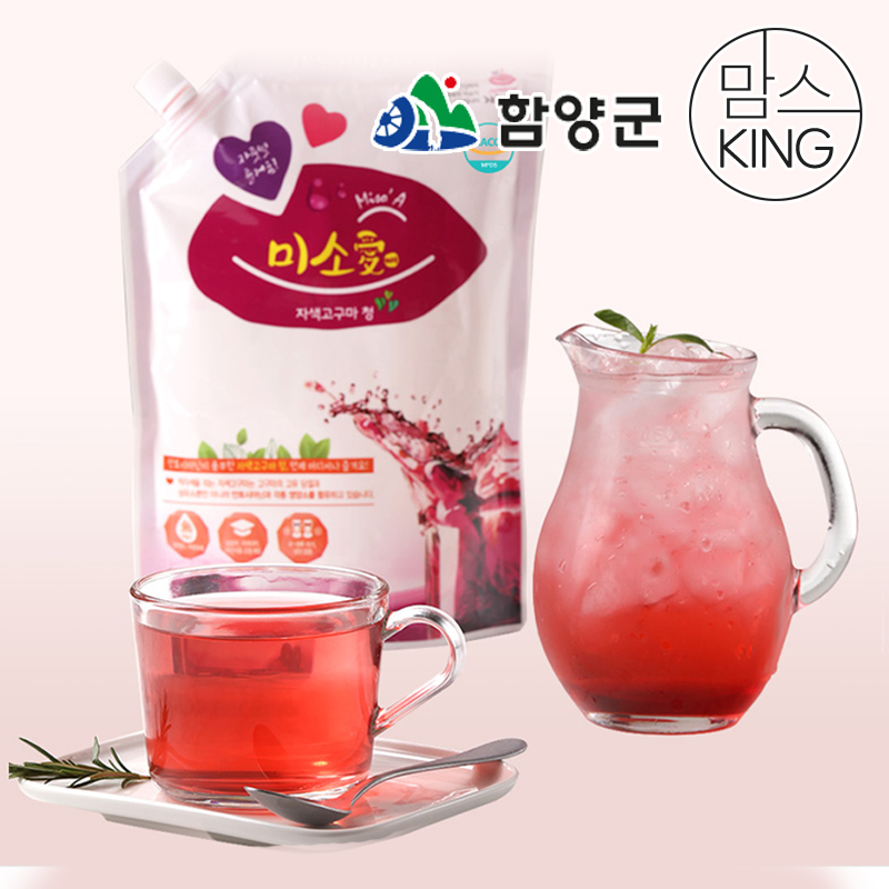 [함양군] 지산식품 미소애 자색고구마 청 대표이미지 섬네일