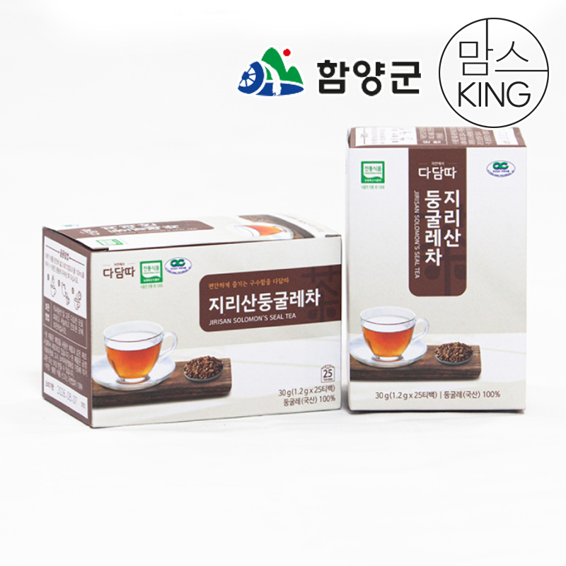 [함양군] 지산식품 다담따 지리산 둥굴레차 1.2gx25티백 외 대표이미지 섬네일
