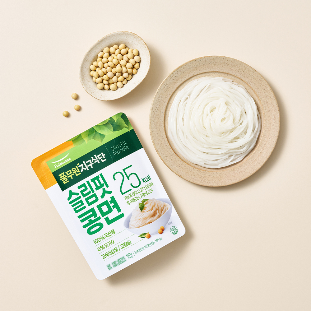 지구식단 슬림핏 콩면(150g)