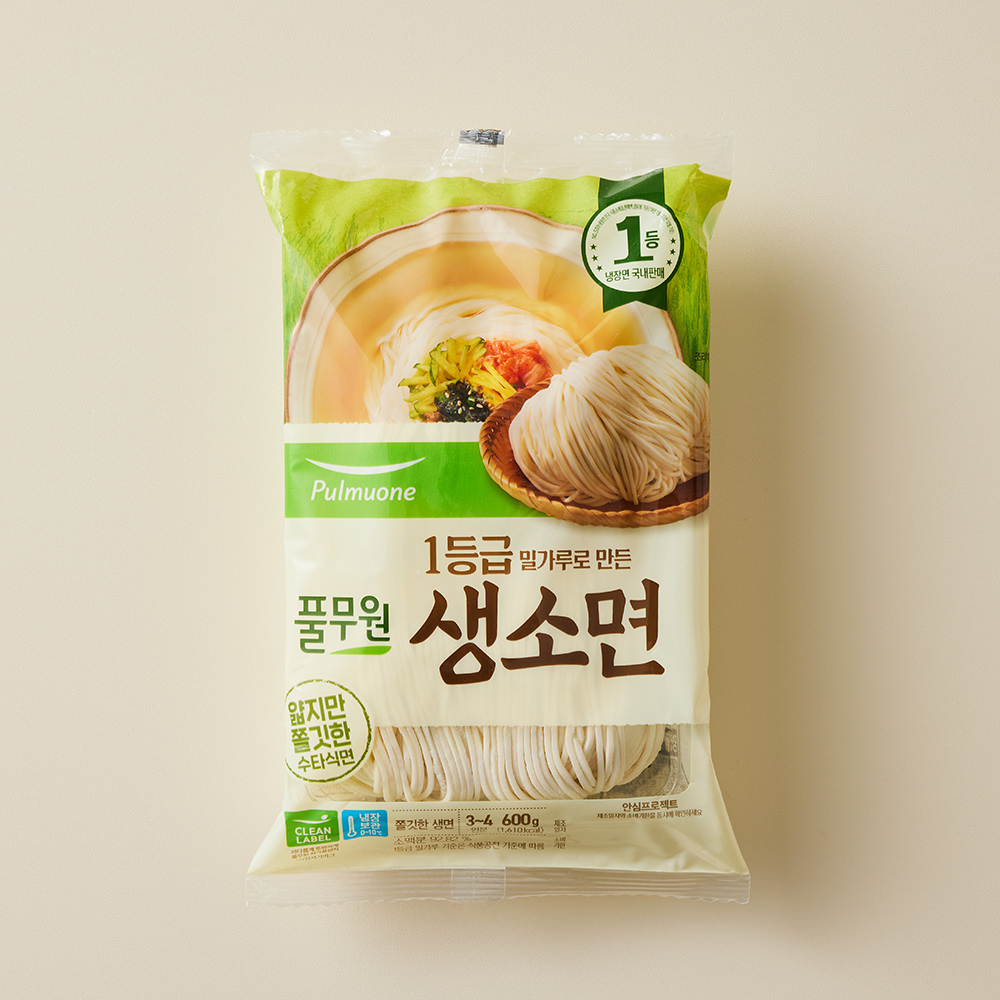 풀무원 생소면(600g/4인분) 대표이미지 섬네일