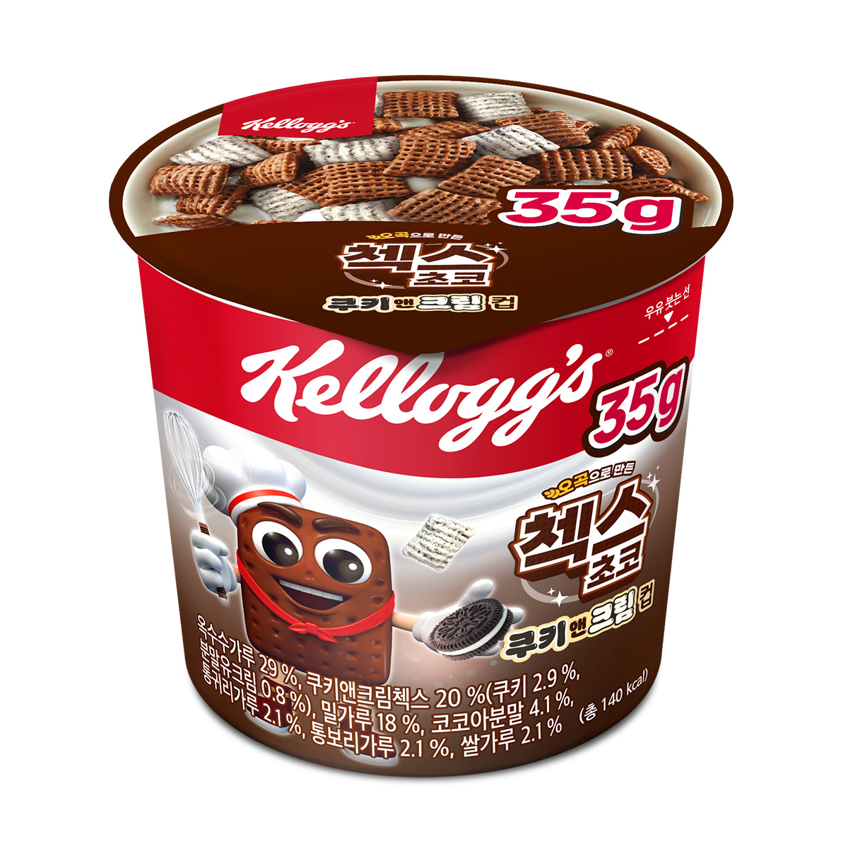 켈로그 첵스 컵시리얼 40g