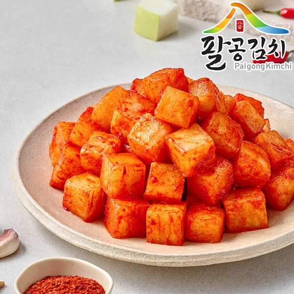 팔공 깍두기 2kg/3kg 대표이미지 섬네일