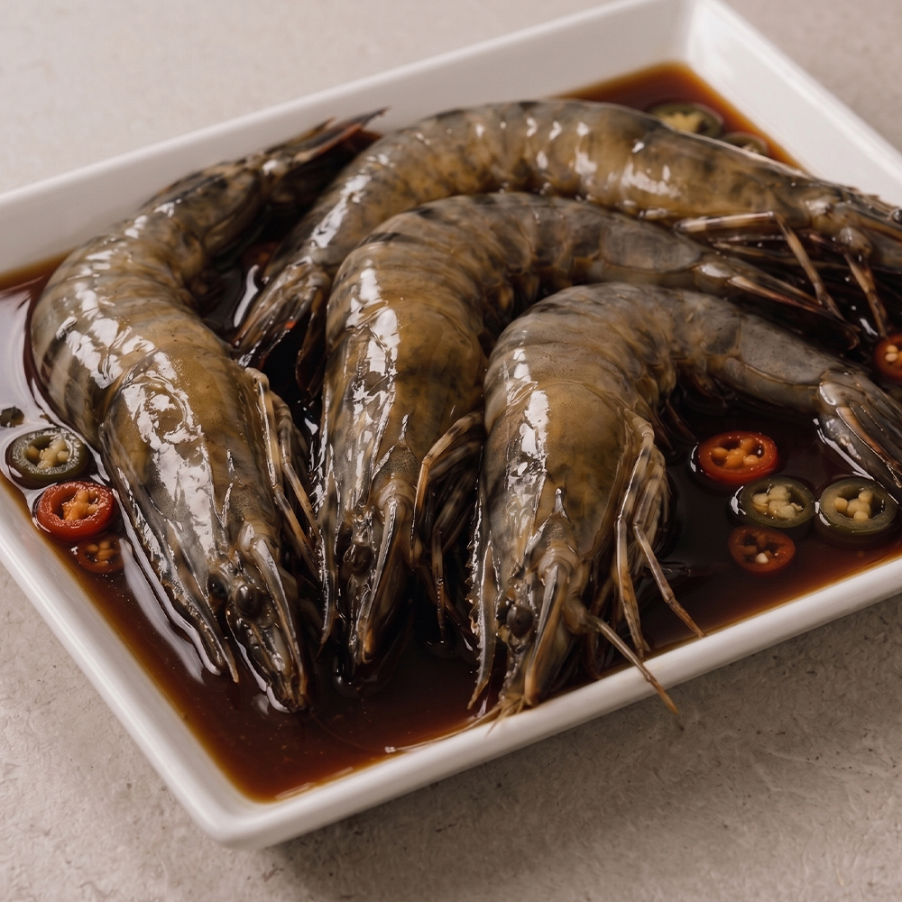 감칠맛 한입에 꽉 간장새우장 블랙타이거 새우장 800g