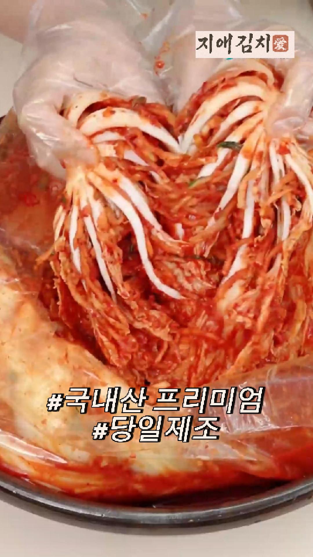 프리미엄 중부식 지애김치