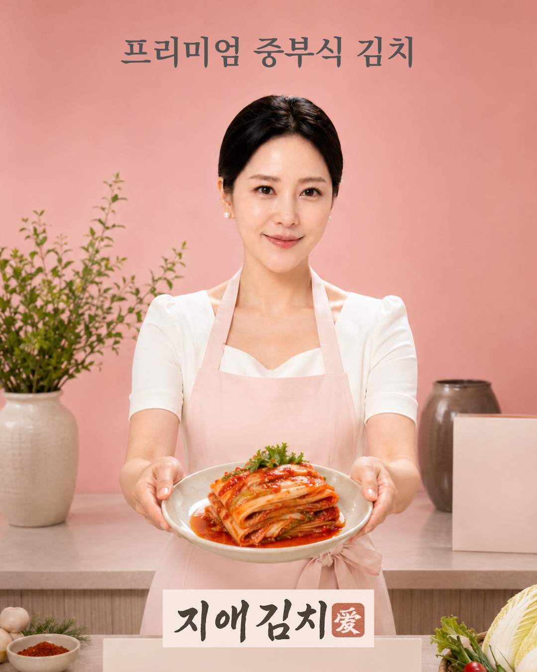 프리미엄 중부식 지애포기김치 3kg 대표이미지 섬네일