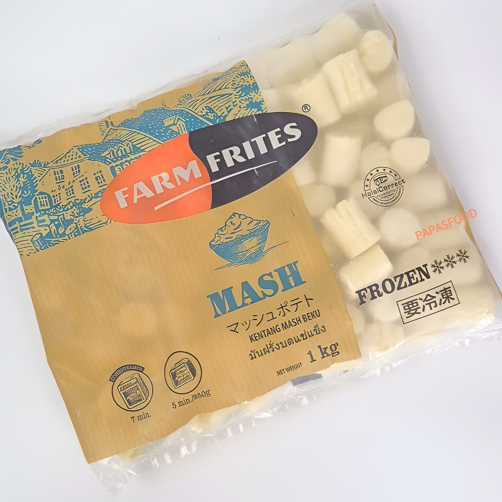 팜프리츠 매쉬포테이토 냉동 1kg×12개 (박스)