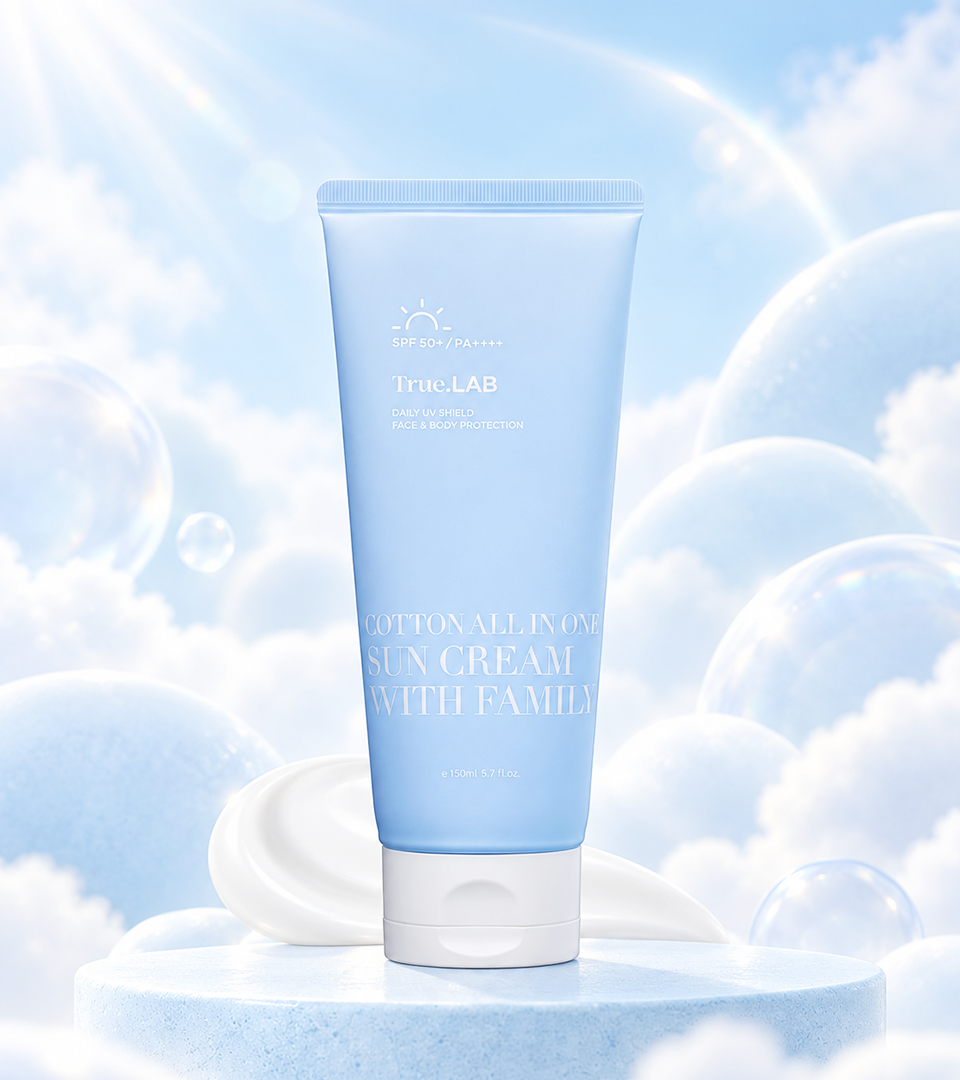 정직한실험실 코튼 올인원 선크림 위드 패밀리 150ml