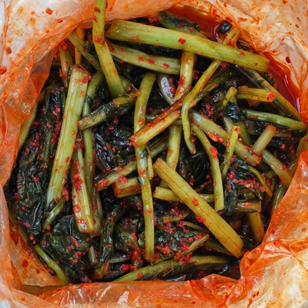 더담 정직한 열무김치 1kg