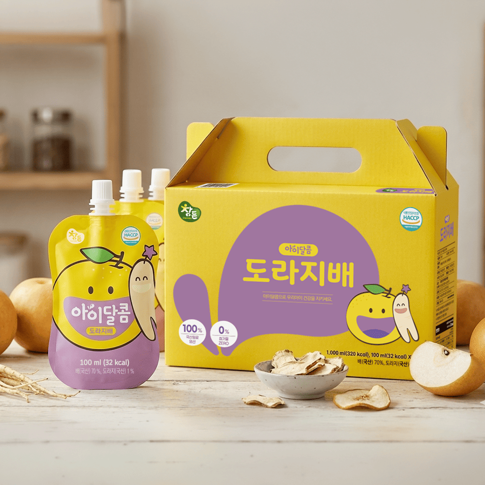 참든 아이달콤 배도라지 100ml 10포 대표이미지 섬네일