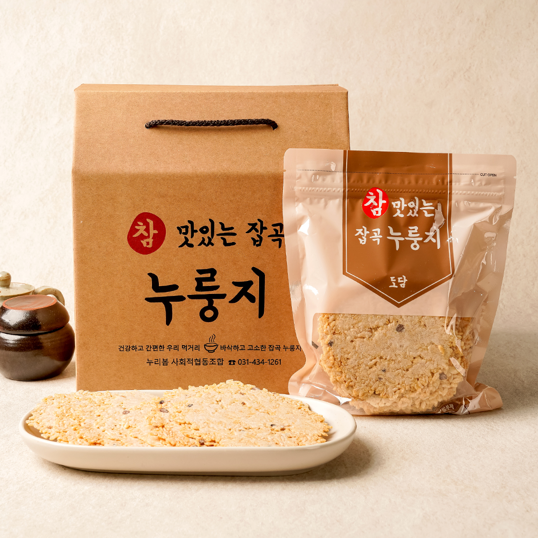 참 맛있는 잡곡누룽지 선물세트[300g, 5개입] 대표이미지 섬네일