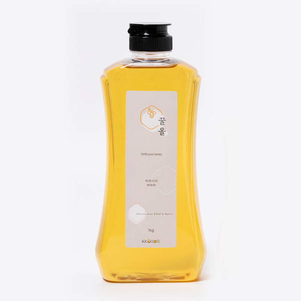 [꿀올] 국산 프리미엄 100% 천연 아카시아꿀 ( 300g / 500g / 1kg )