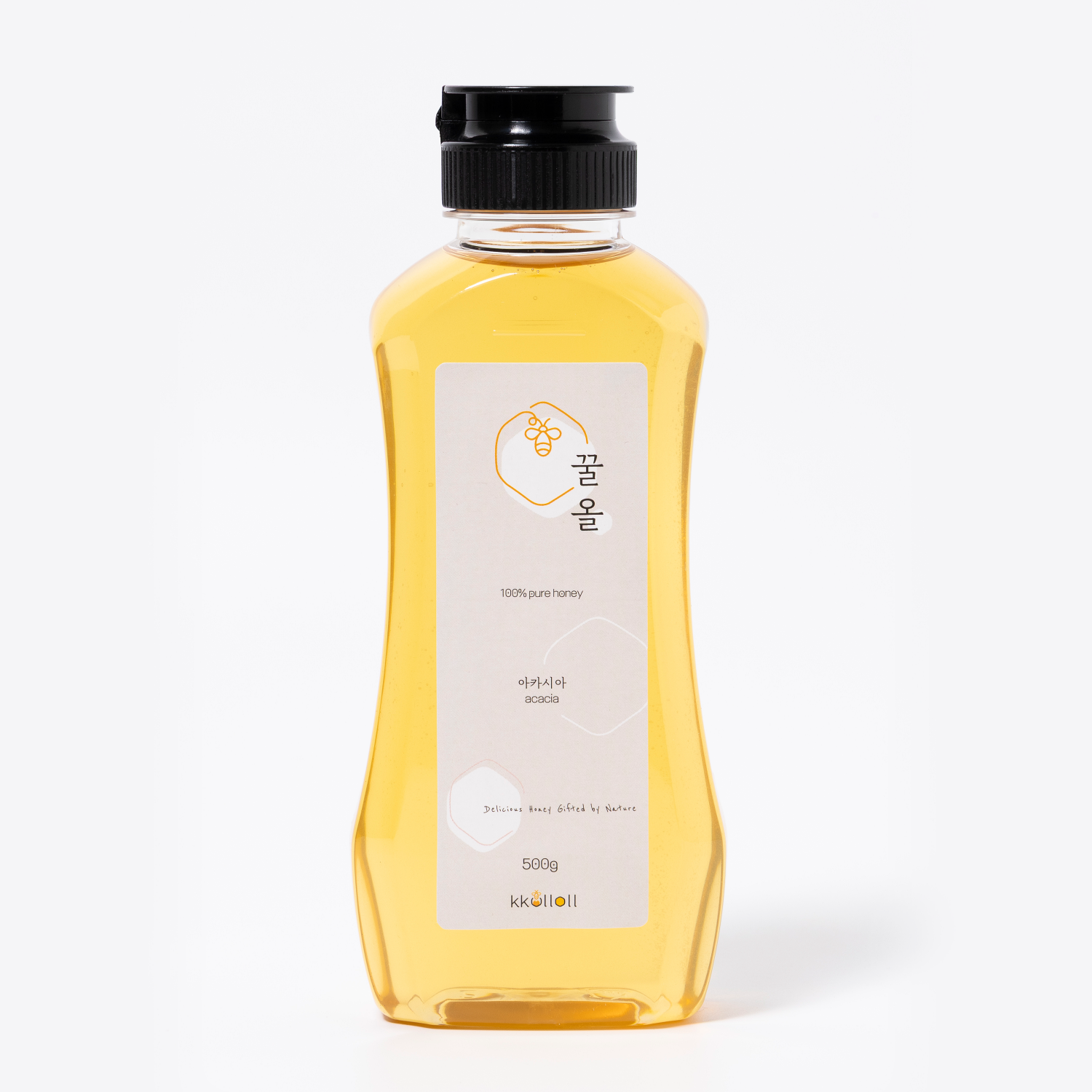 [꿀올] 국산 프리미엄 100% 천연 아카시아꿀 ( 300g / 500g / 1kg )