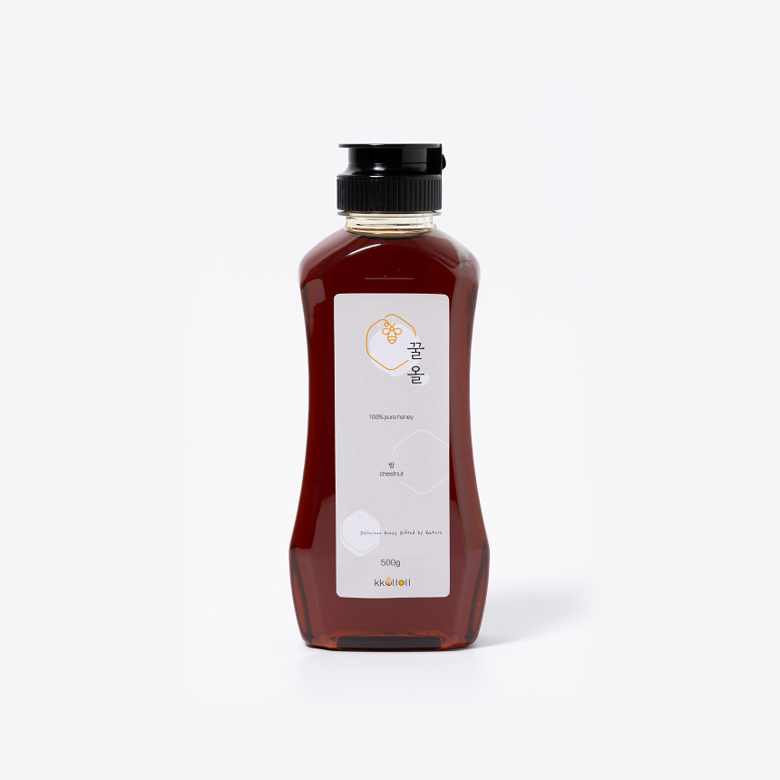 [꿀올] 국산 프리미엄 100% 천연 밤꿀 ( 300g / 500g )