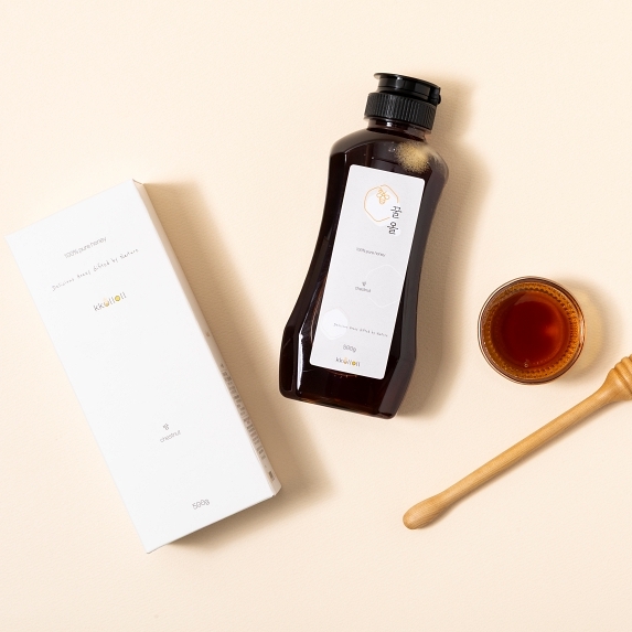[꿀올] 국산 프리미엄 100% 천연 밤꿀 ( 300g / 500g )