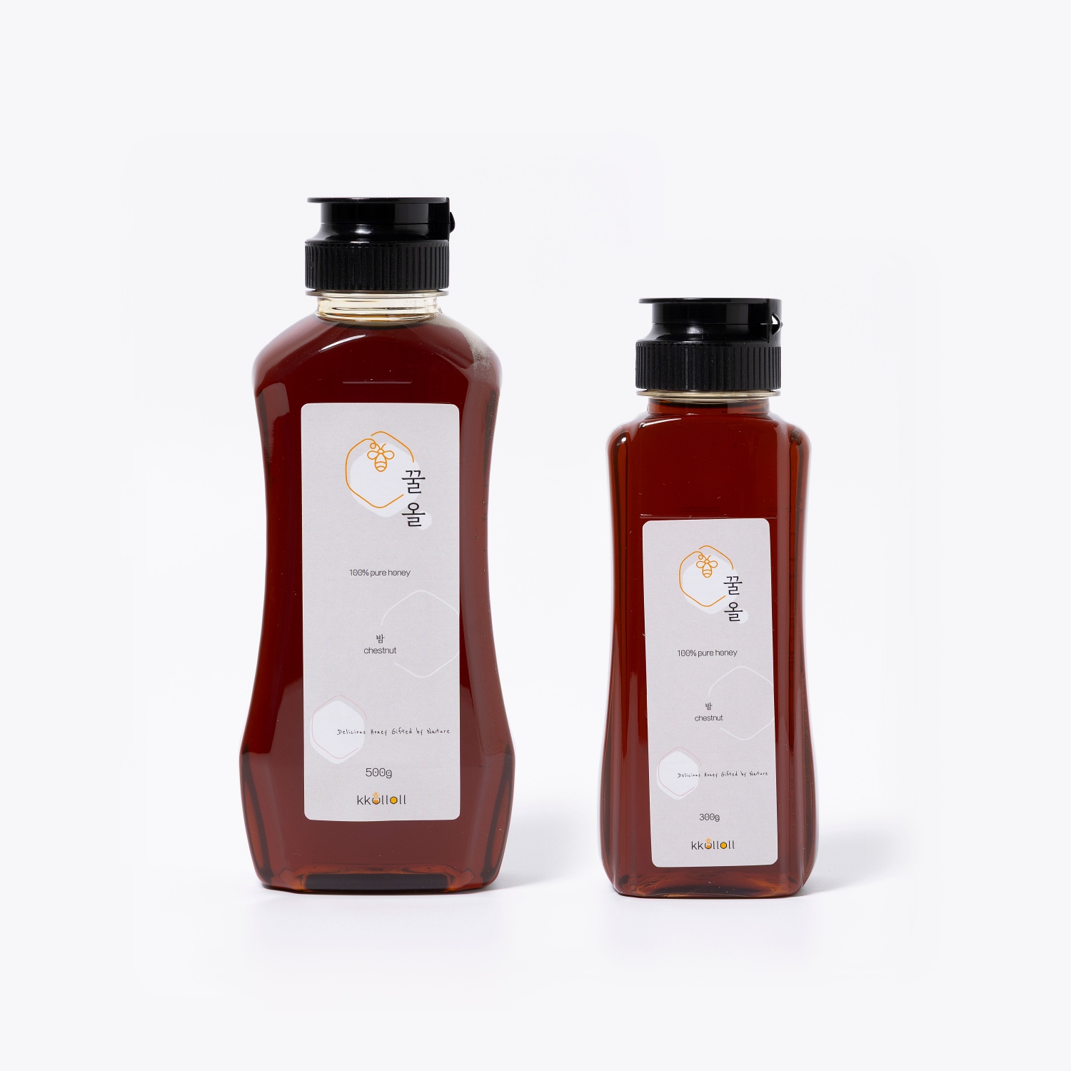 [꿀올] 국산 프리미엄 100% 천연 밤꿀 ( 300g / 500g ) 대표이미지 섬네일