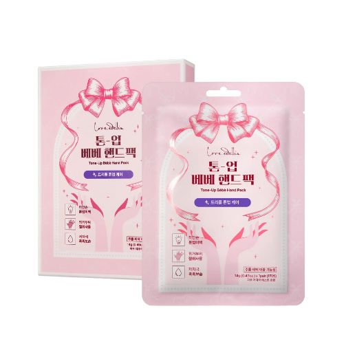 러브에델리스 톤업베베 핸드팩 (4매)