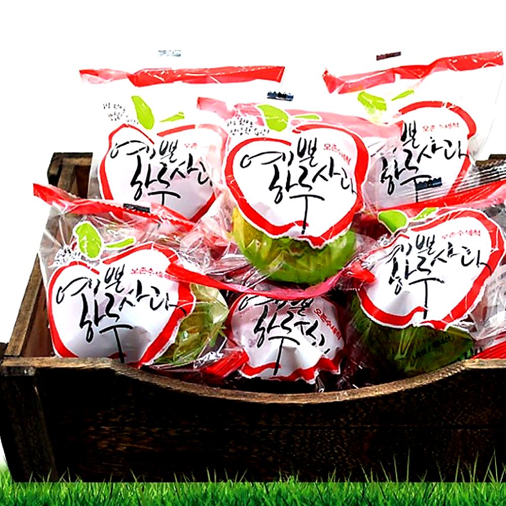 국내산 아오리 세척 사과 간편한 제철 초록 여름 청 세척사과 2kg