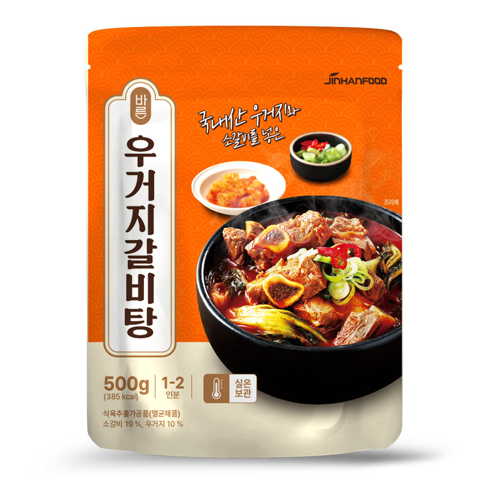 바른 우거지갈비탕 500g