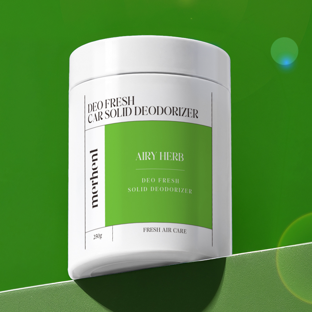 [1+1] 메르헨트 차량용 고체탈취제 250g 에어리 허브 대용량 자동차 실내 공기 담배냄새 에어컨 냄새 제거