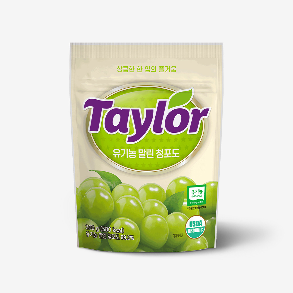 [테일러] 유기농 건청포도 (200g) 대표이미지 섬네일