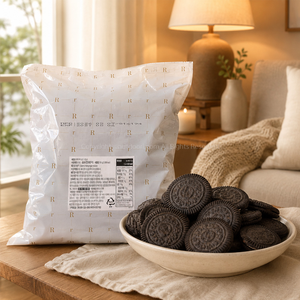 빙그레 블랙쿠키 위드크림A 750g