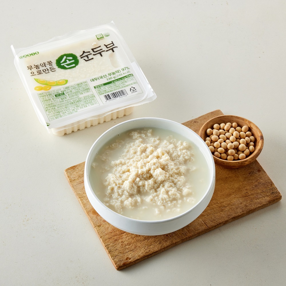 [입점특가] 국산 무농약 콩으로 만든 손순두부 대표이미지 섬네일