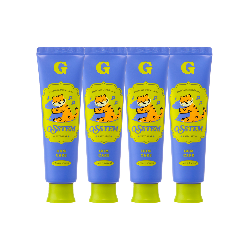 오스템 G 잇몸케어 치약 (120g) 4개