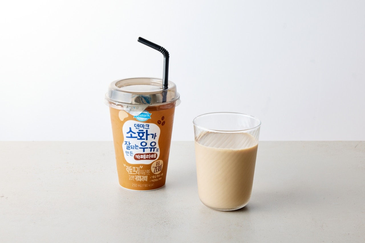 소화가 잘되는 우유로 만든 카페라떼(250mLx12입)