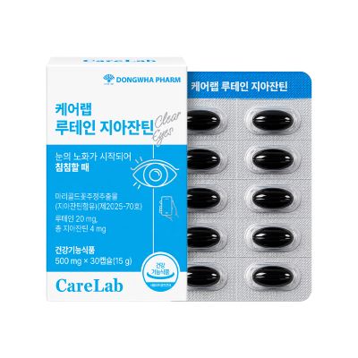 [OASIS ONLY]동화약품 케어랩 루테인 지아잔틴 30캡슐 대표이미지 섬네일