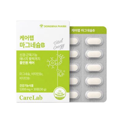 [OASIS ONLY] 동화약품 케어랩 마그네슘B 30정 대표이미지 섬네일
