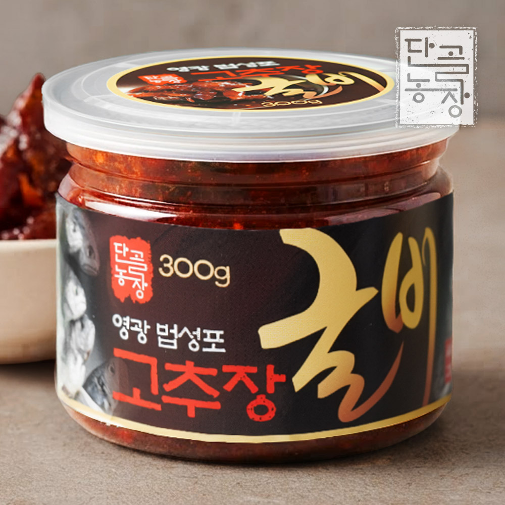 단골농장 영광 법성포 고추장굴비 300g 전통 수제 굴비장아찌 대표이미지 섬네일