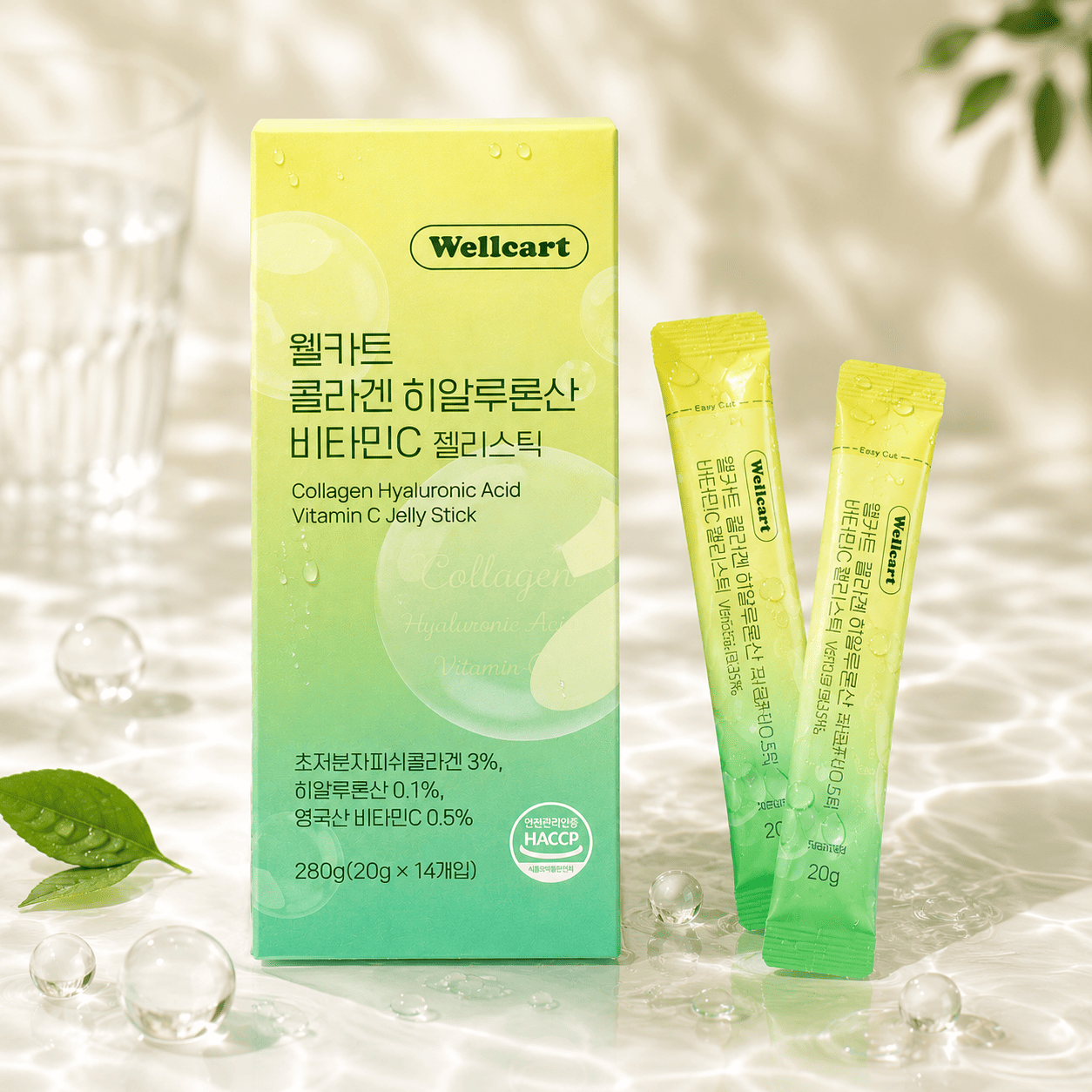 [oasis only]피쉬콜라겐 히알루론산 비타민C 젤리스틱 (14개입) 대표이미지 섬네일