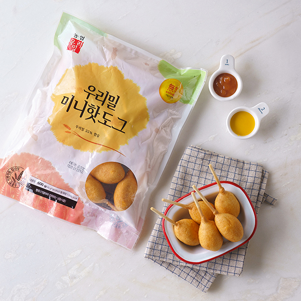 우리밀 미니 핫도그 (30gX20입) 대표이미지 섬네일
