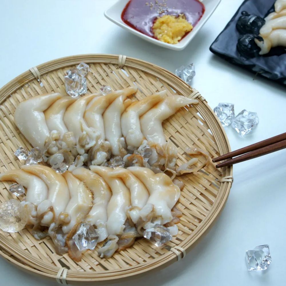 남해안 완전손질 노랑 새조개 200g 외