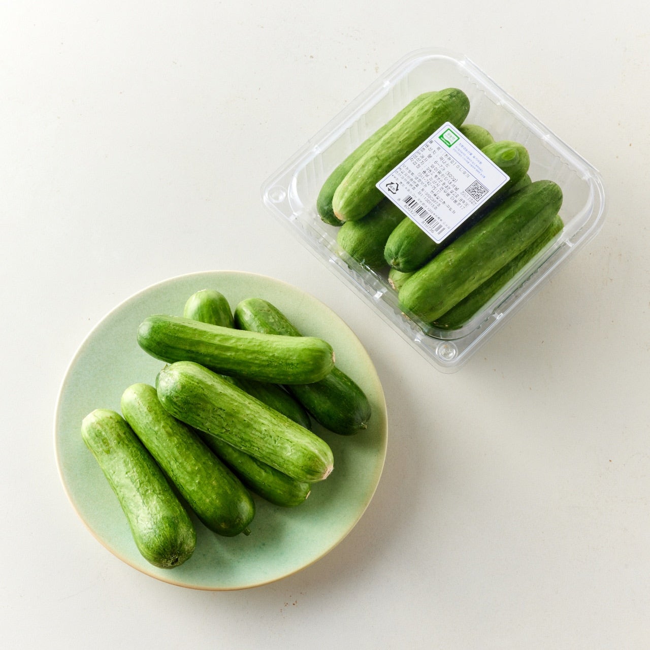 유기농 미니 오이 (500g)
