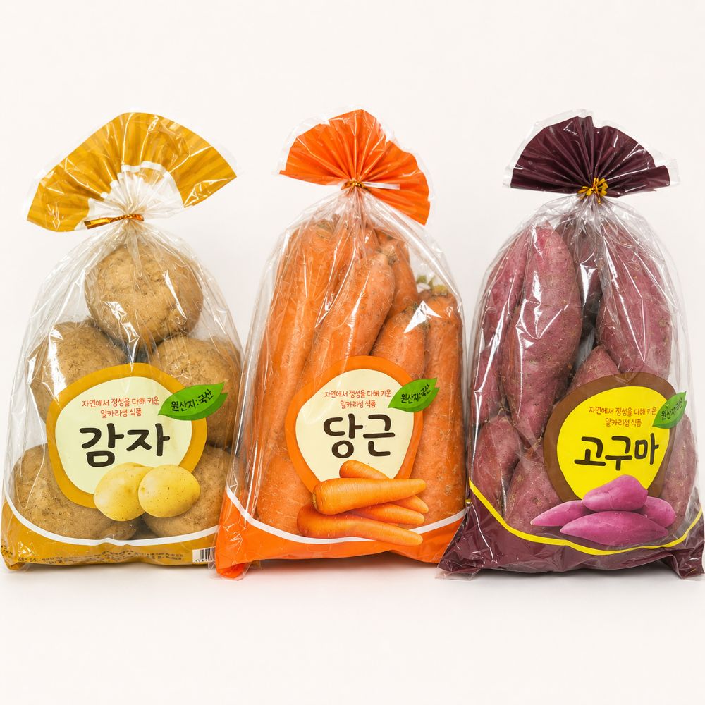 감자 당근 고구마 혼합팩 1.5kg 기본채소 요리용 채소세트
