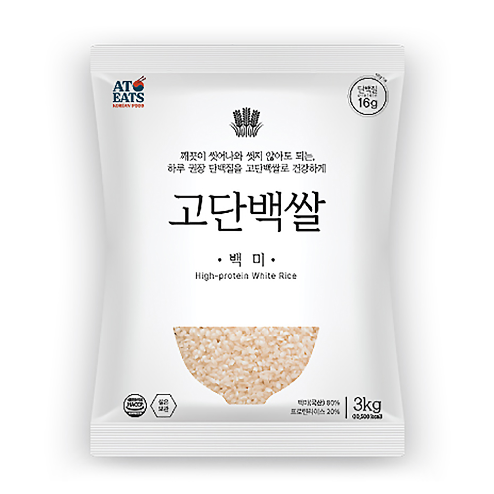 프로틴 라이스 아토이츠 고단백 백미 3kg