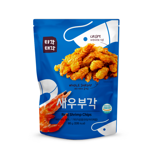티각태각 새우부각, 60g, 1개