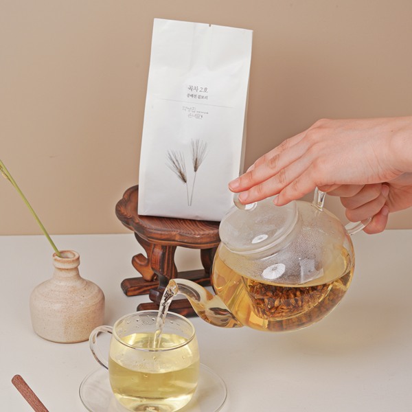 우리 아이 볶은보리차