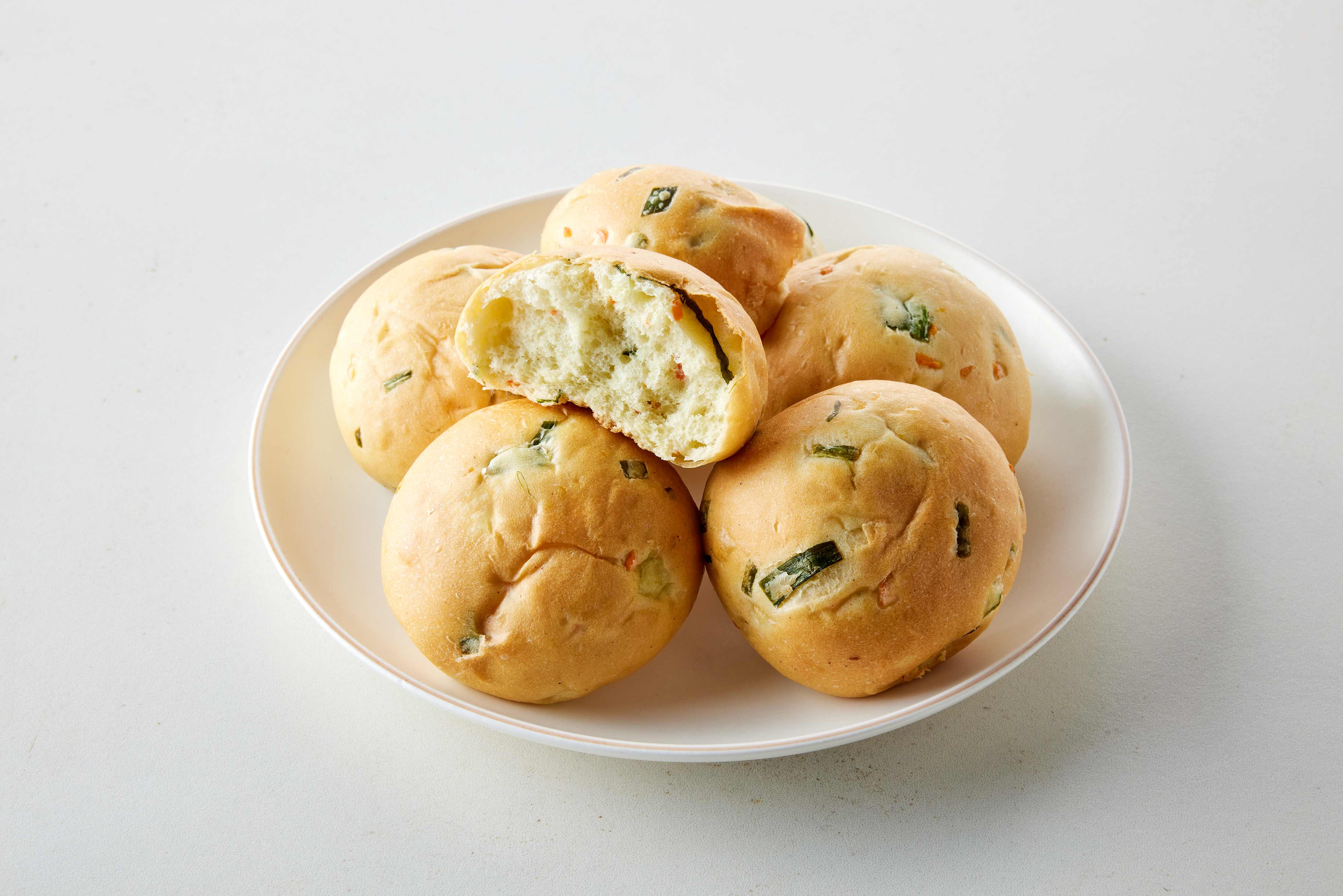 우리밀 우리야채 모닝빵(30g x 6입)