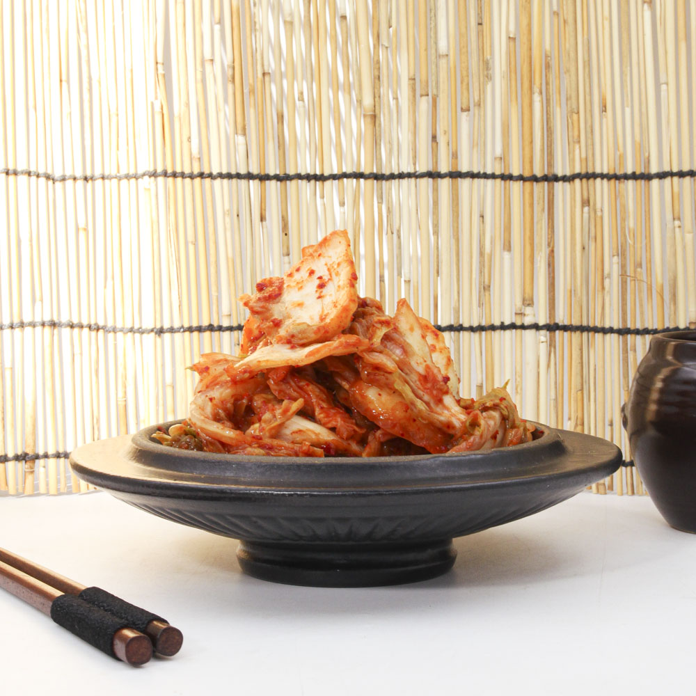 썰어 담아 바로 먹는 간편하고 아삭한 맛김치