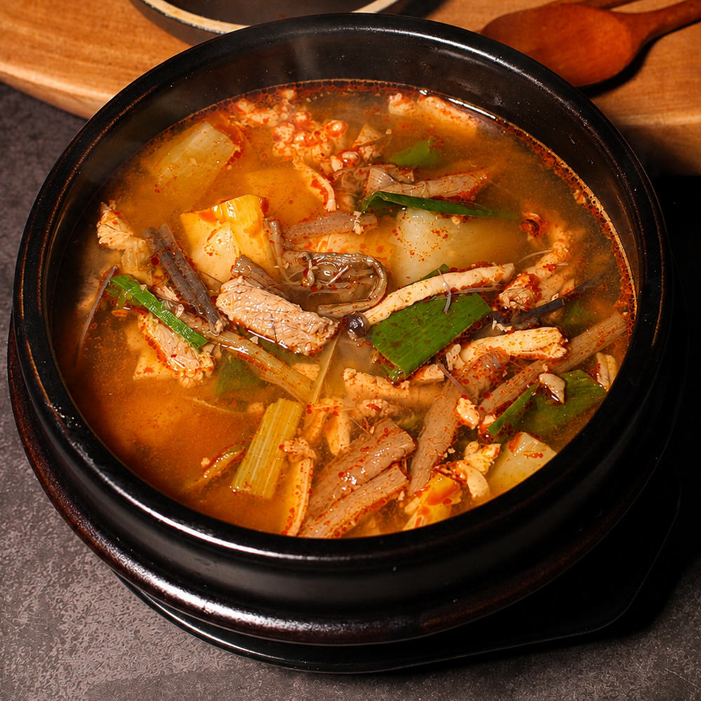 풀잎푸드 가마솥에 끓인 장터소고기국밥 500g