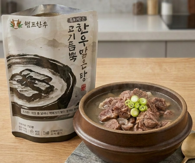 [햄프한우] 사골곰탕, 고기한우탕, 한우맑은탕 3종 대표이미지 섬네일