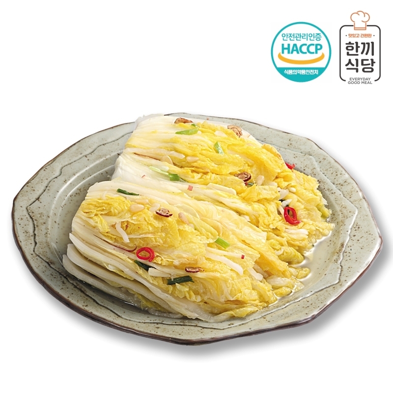 [한끼식당] 우리 농산물 100% 백김치 1kg 3kg 5kg 10kg 대표이미지 섬네일