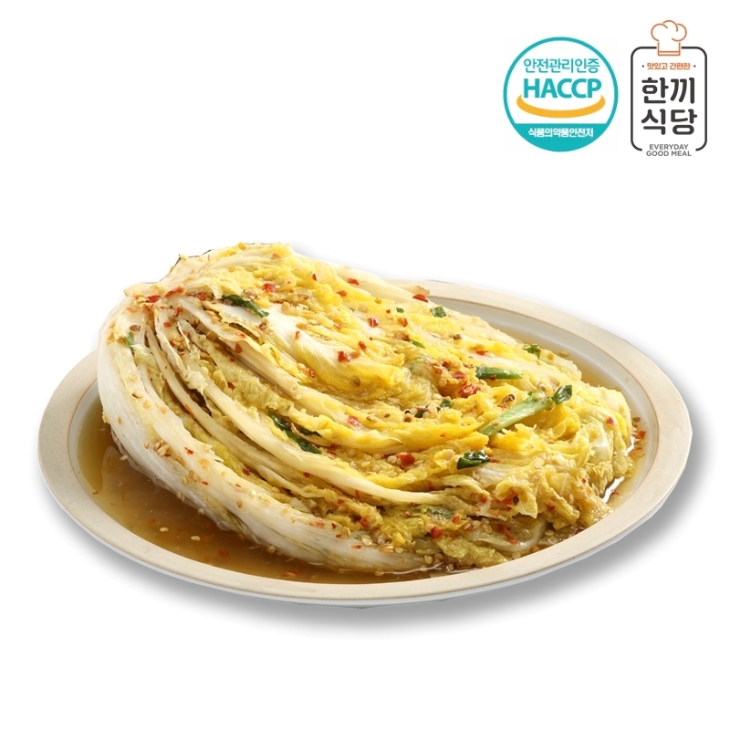[한끼식당] 우리 농산물 100% 고추씨백김치 1kg
